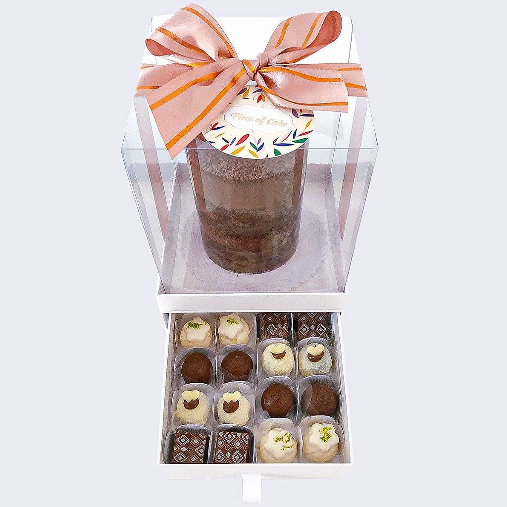 KIT Tsunami Cake 10cm + 16 doces