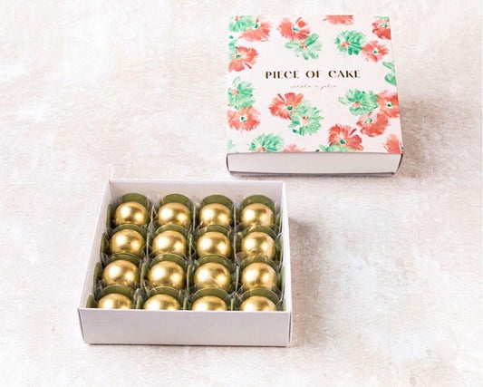Caixa de Doces Bola Dourada
