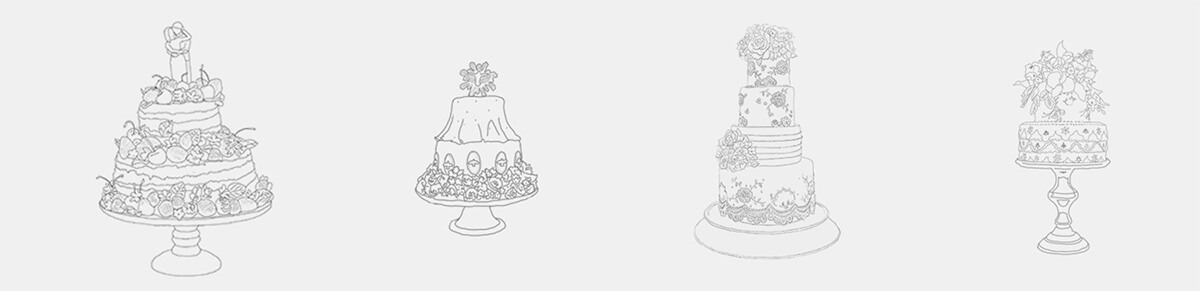 Desenhos de bolos: Piece of Cake